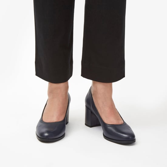 Freva55 Court Navy Leren Schoenen - Image 2