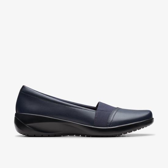 Kaetlyn Rhea Navy Leather Schoenen - Image 1
