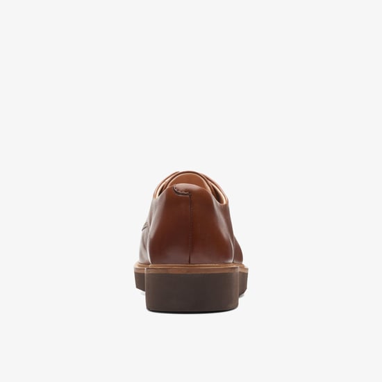 Glickly Derby Donkerbruine Leren Schoenen - Image 5