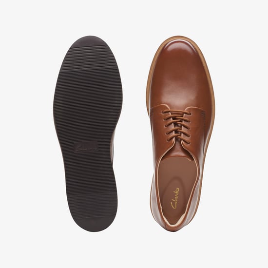 Glickly Derby Donkerbruine Leren Schoenen - Image 6