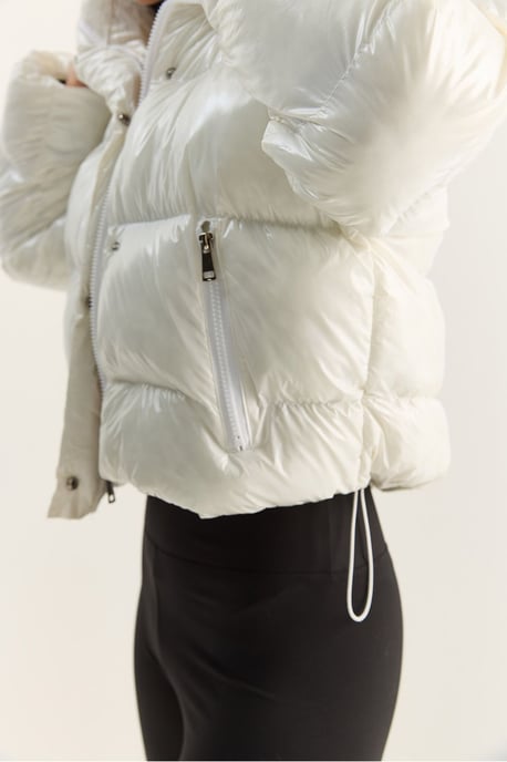 Hooded Puffer Donsjas - Image 4