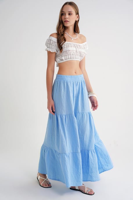 Maxi Katoenen Rok - Image 4
