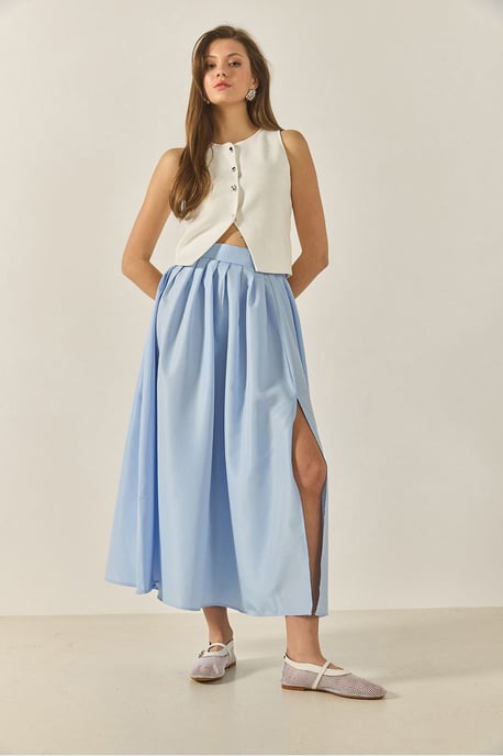 Hoogwaardige Maxi Rok met Split - Image 2