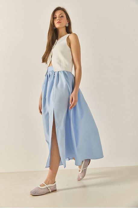 Hoogwaardige Maxi Rok met Split - Image 3