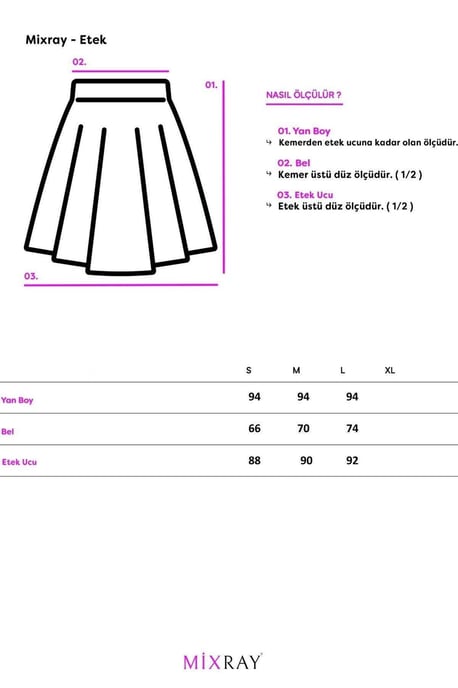 Hoge Taille Poplin Rok met Touwtje Detail - Image 6
