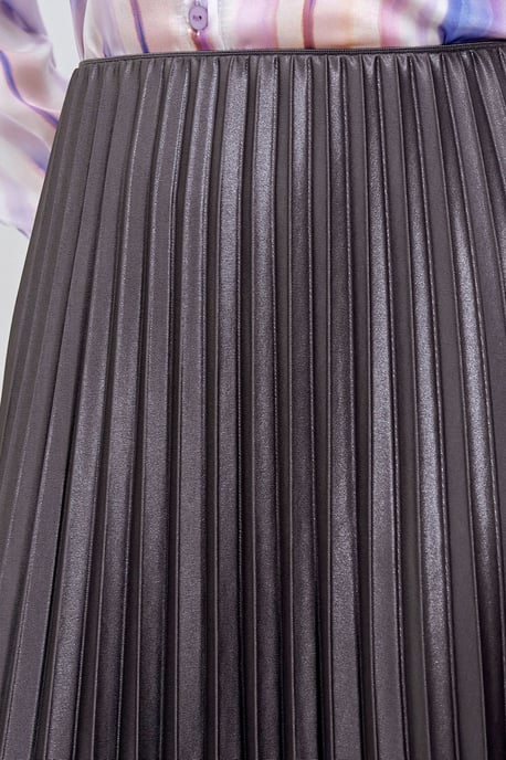Hoge Taille Maxi Rok met Rimpeldetail - Image 5