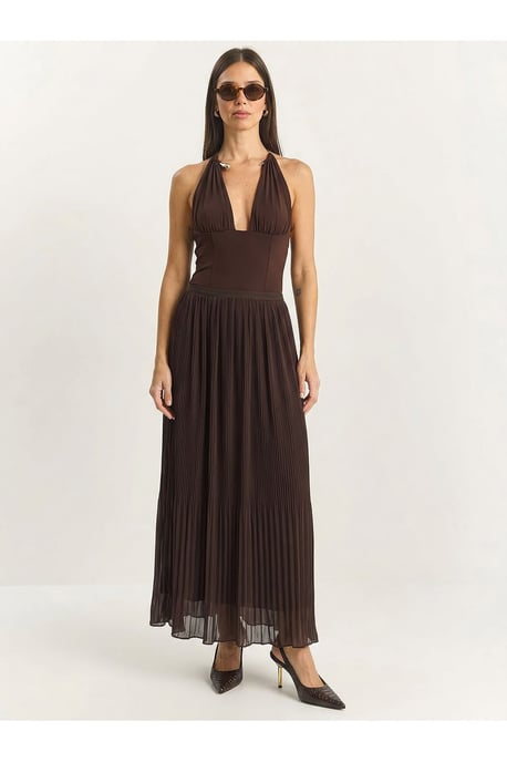 Hoogwaardige Plissé Maxi Rok - Image 3