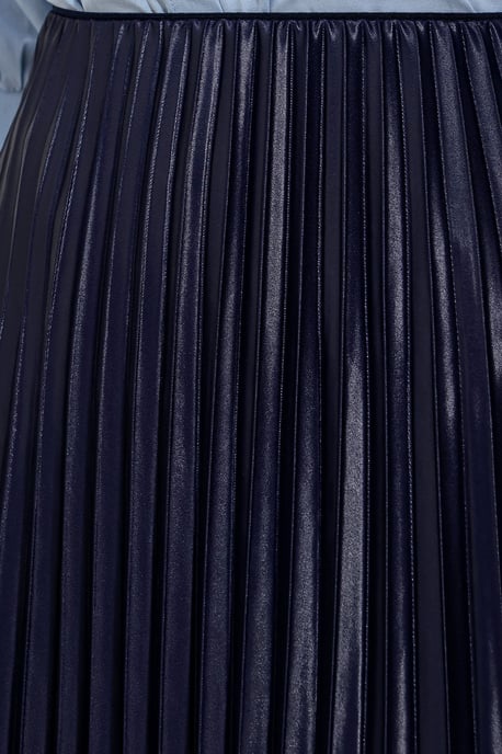 Hoge Taille Maxi Rok met Rimpeldetail - Image 5