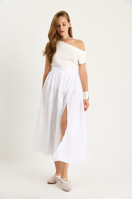 Hoogwaardige Maxi Rok met Split - Image 3