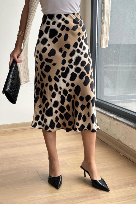 Luipaard Midi Rok - Image 3