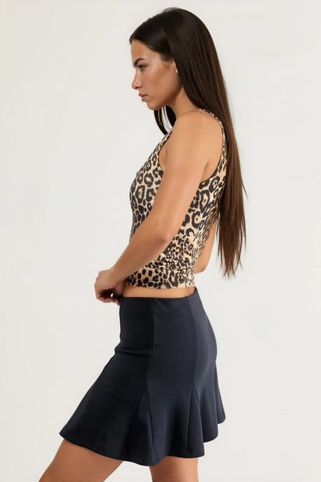 Gekreukte Mini Skorts - Image 4