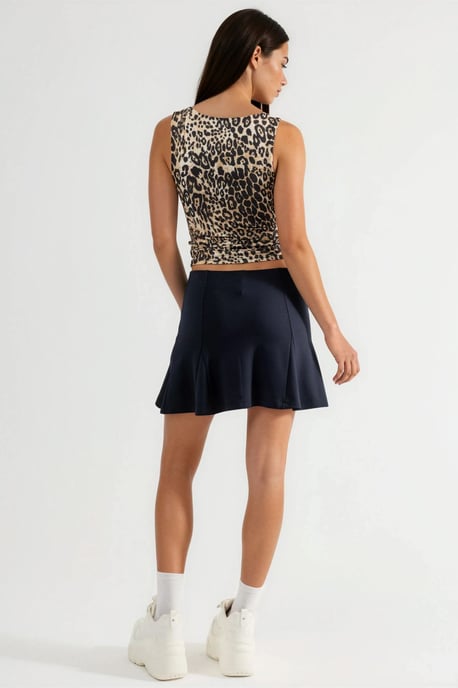 Gekreukte Mini Skorts - Image 5