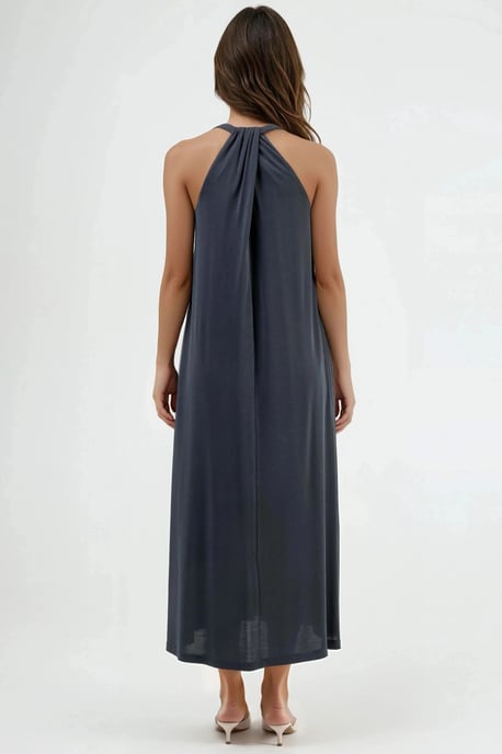 Halterneck Modal Dress - Image 3