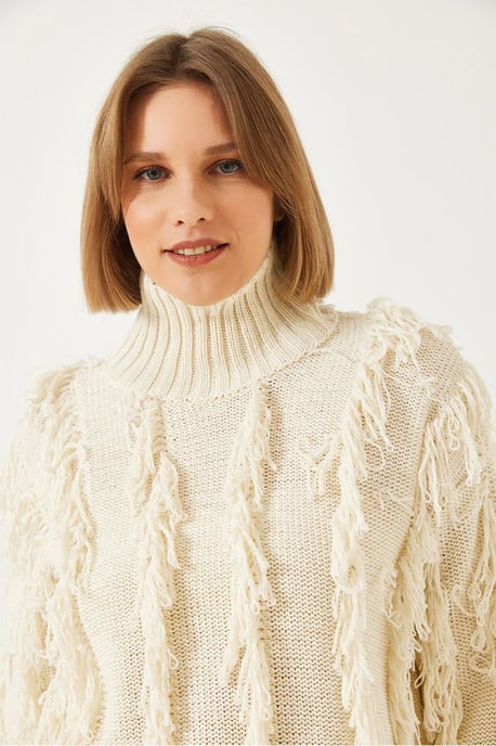 Fleurige Colcropped Trui - Image 4