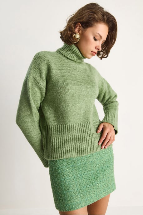 Oversized Gebreide Coltrui - Image 3