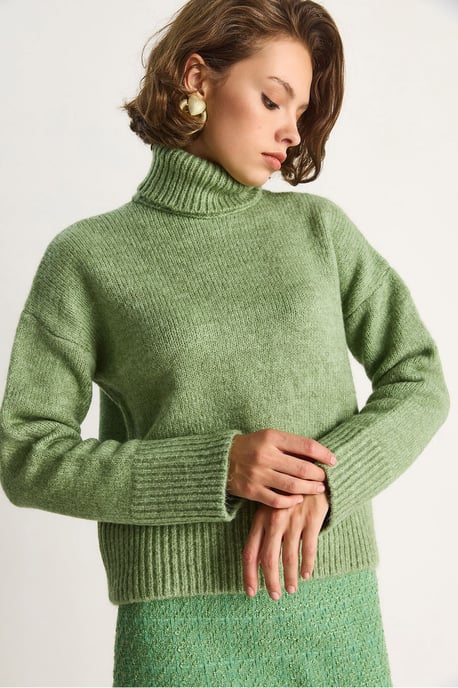 Oversized Gebreide Coltrui - Image 4