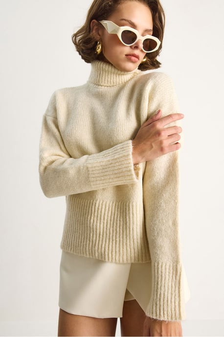 Oversized Gebreide Coltrui - Image 5