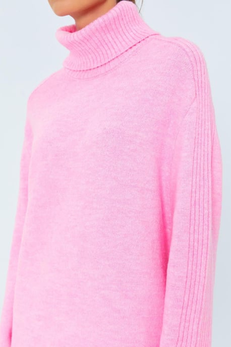Losse Pas Turtleneck Gebreide Trui - Image 4