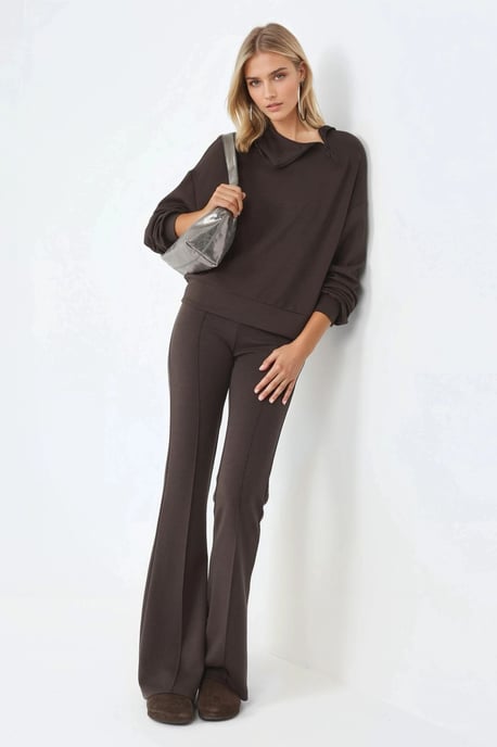Ontspannen Fit Ritskraag Sweatshirt - Image 5