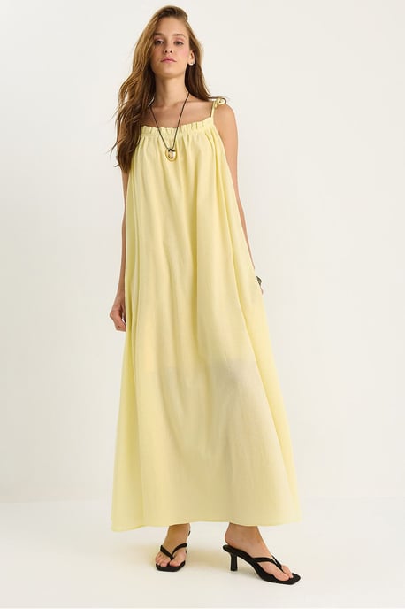 Maxi-jurk met Ruffles Detail - Image 1