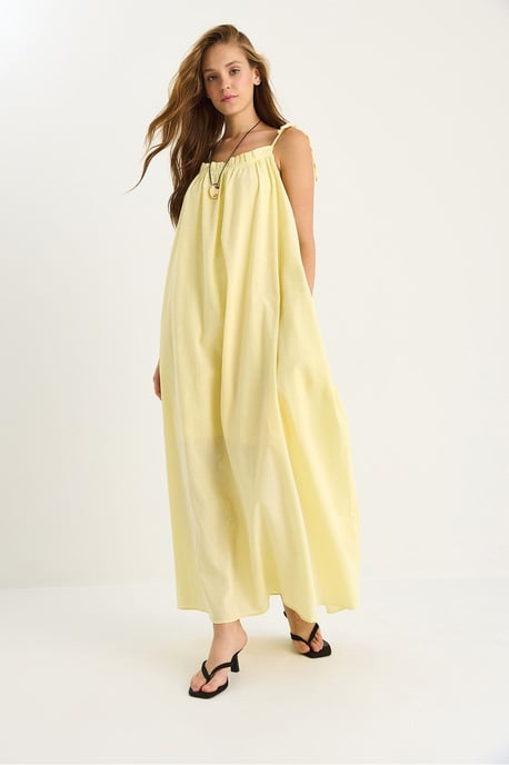 Maxi-jurk met Ruffles Detail - Image 4