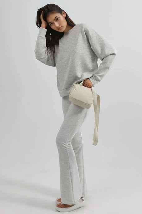 Ontspannen Pasvorm Crewneck Modal Sweatshirt - Image 4