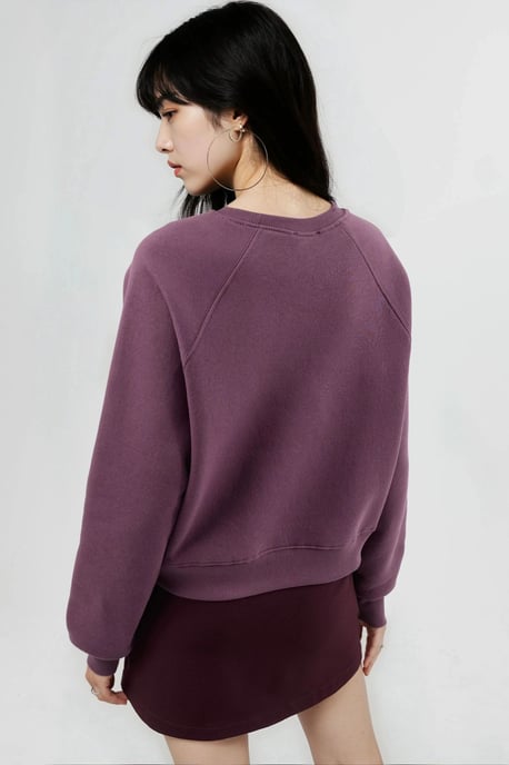 Ronde Hals Langemouwen Gebreid Sweatshirt - Image 3