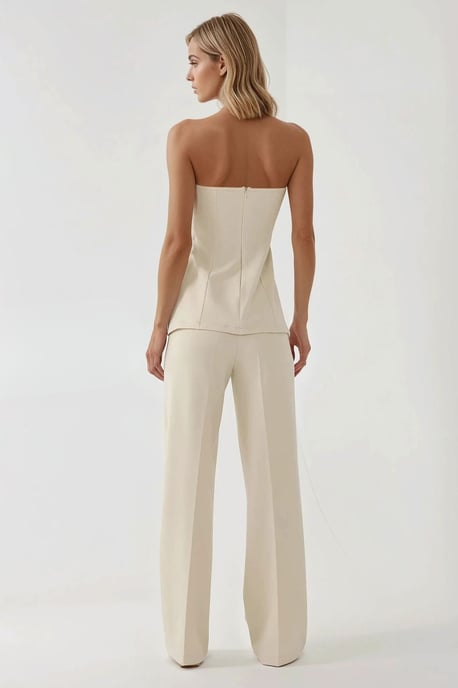 Strapless Aansluitende Lange Top - Image 6