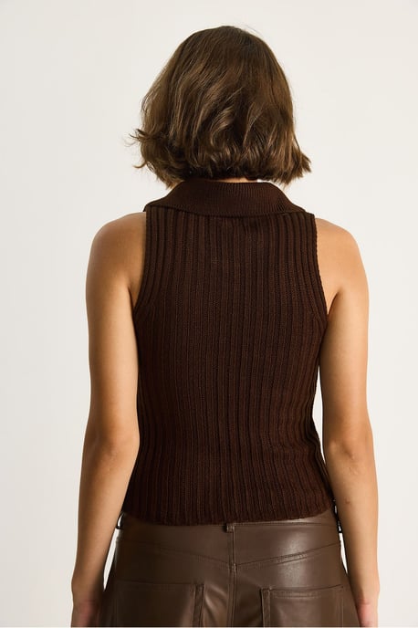 Gebreide Blouse met Knopenluiting - Image 6