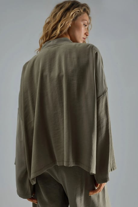 Lange Mouw Losse Pasvorm Kimono - Image 3