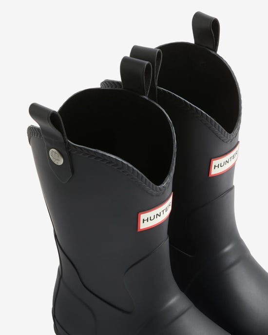 Hunter Original Cowboy Rubberen Zwarte Gummlaarzen Voor Dames - Image 3