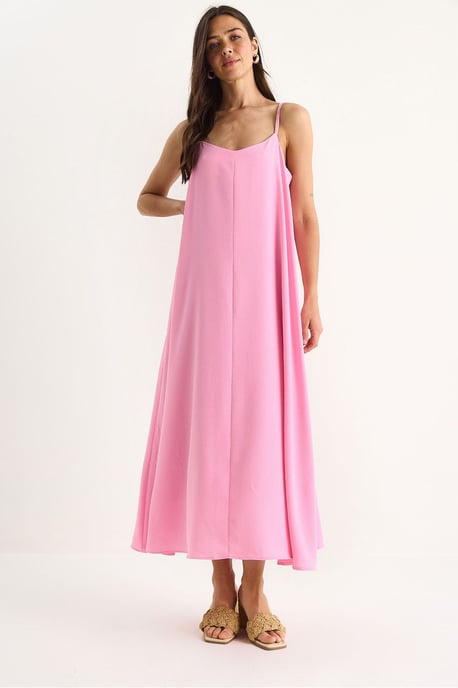 Maxi V-hals Jurk - Image 1