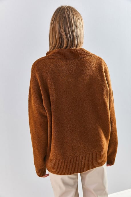 V-hals Lange Mouw Trui - Image 2