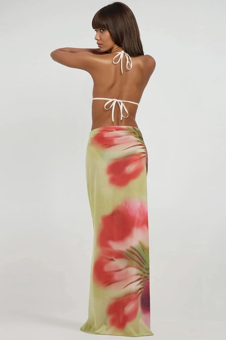 Bedrukte Strand Maxi Cover-Up - Image 4
