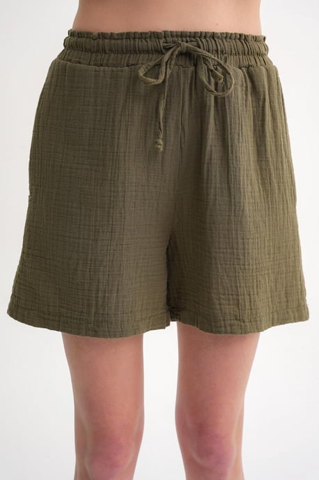 Hoogwaardige Geweven Katoenen Shorts - Image 6