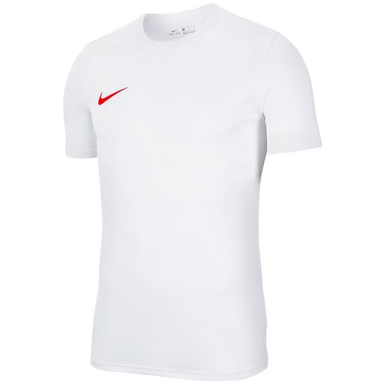 Nike Heren Dry Park VII trui met korte mouwen (Wit, Rood) - Image 1