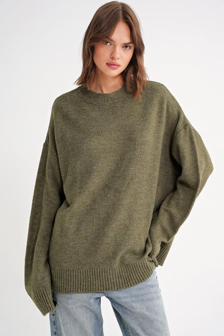 Oversized Gebreide Trui - Image 1