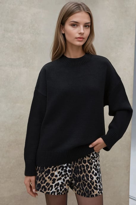 Ronde Hals Cozy Trui - Image 6