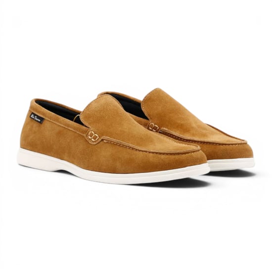 Ben Sherman Tan Suède Loafer Schoenen Voor Heren - Amarillo - Image 3