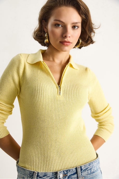 Sweater met Ritssluiting kraag - Image 3