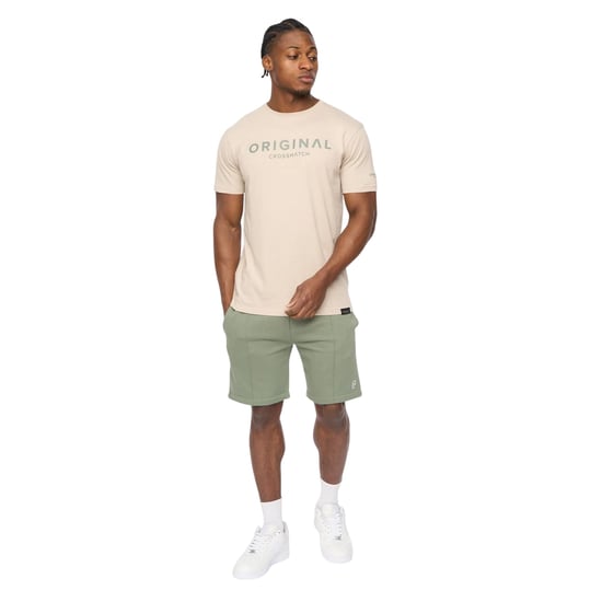 Crosshatch Heren Bardon Casual Shorts (Olijf) - Image 4