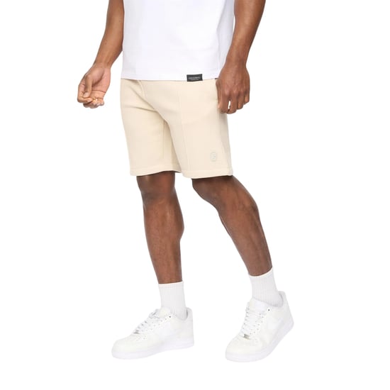 Crosshatch Heren Bardon Casual Shorts (Licht Steen) - Image 3