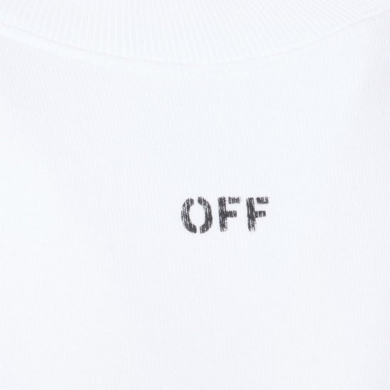 Off-white Off Stamp Skate Crewneck Wit - Image 3