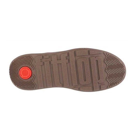 Fit Flop Dames/Dames F-Mode Leren Enkellaarsjes (Bruin) - Image 4
