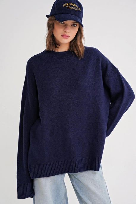 Oversized Brei Trui - Image 1