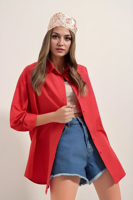 Oversized Poplin 2-Pack Shirt - Image 2