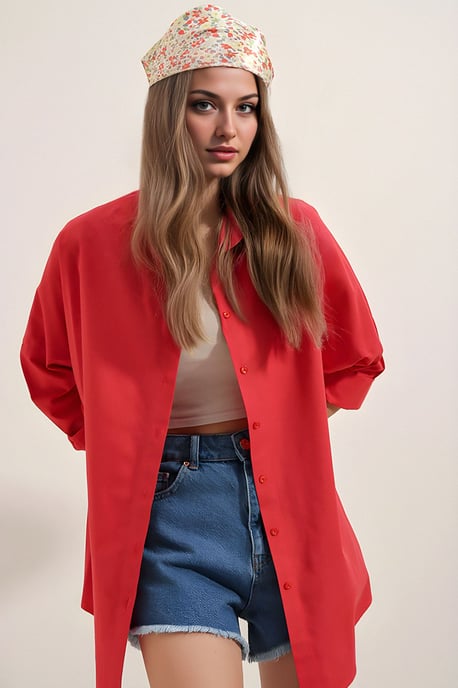 Oversized Poplin 2-Pack Shirt - Image 4