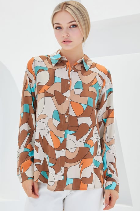 Gestreepte Lange Mouwen Shirt - Image 2
