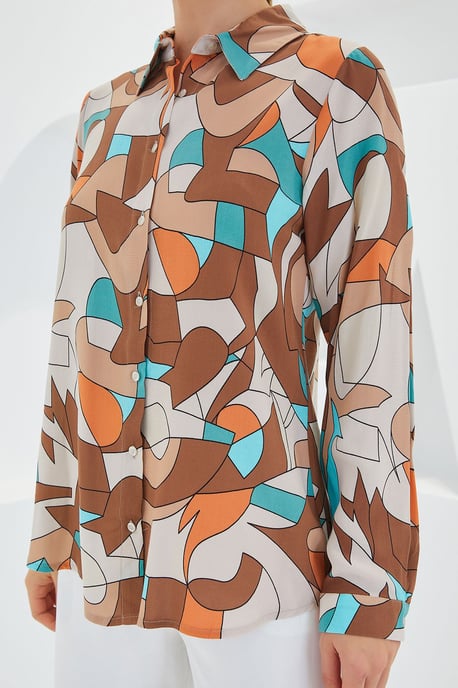 Gestreepte Lange Mouwen Shirt - Image 4