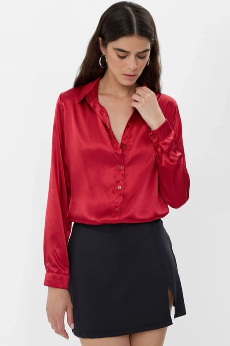 Satin Klassiek Shirt - Image 2